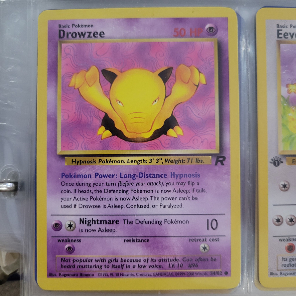 Pokemon Card Drowzee